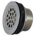 Jr Products SHOWER STRAINER W/GRID, LOCKNUT, AND RUBBER WASHER 9495-209-022
